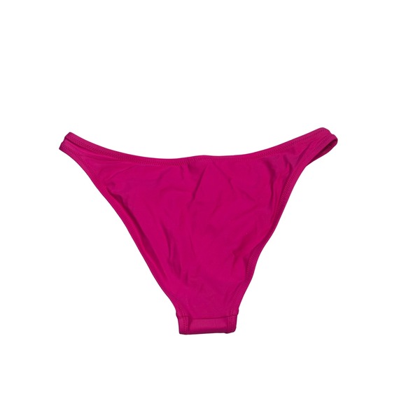 J. Crew Swimsuit Bottoms Bikini Hot Pink Size Small Barbiecore Resortwear - Picture 2 of 3